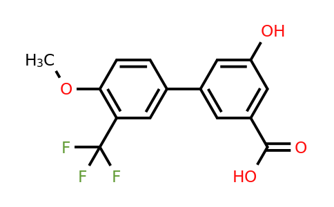 1261915-18-7 | 5-Hydroxy-3-(4-methoxy-3-trifluoromethylphenyl)benzoic acid