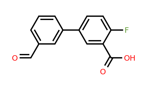 1261915-38-1 | 2-Fluoro-5-(3-formylphenyl)benzoic acid