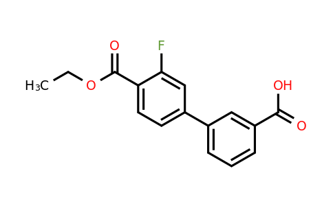 1261915-63-2 | 3-[4-(Ethoxycarbonyl)-3-fluorophenyl]benzoic acid