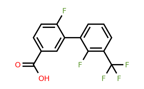 1261915-83-6 | 4-Fluoro-3-(2-fluoro-3-trifluoromethylphenyl)benzoic acid
