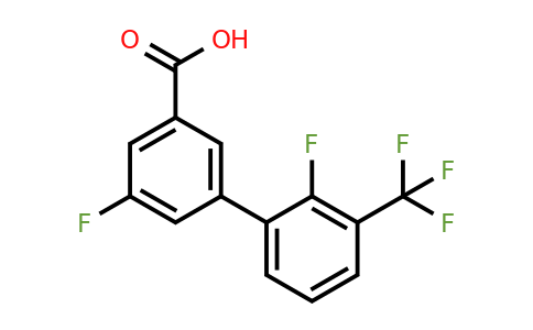 1261915-94-9 | 5-Fluoro-3-(2-fluoro-3-trifluoromethylphenyl)benzoic acid