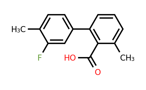 1261916-04-4 | 2-(3-Fluoro-4-methylphenyl)-6-methylbenzoic acid