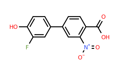 1261916-08-8 | 4-(3-Fluoro-4-hydroxyphenyl)-2-nitrobenzoic acid