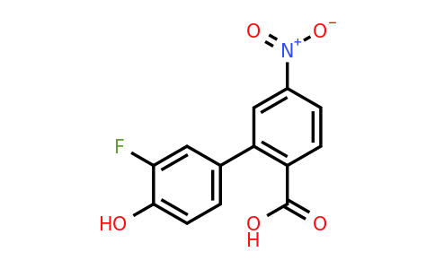 1261916-14-6 | 2-(3-Fluoro-4-hydroxyphenyl)-4-nitrobenzoic acid