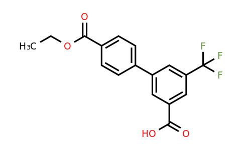 1261916-36-2 | 3-(4-Ethoxycarbonylphenyl)-5-trifluoromethylbenzoic acid