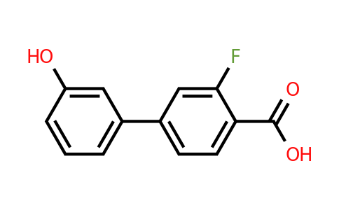 1261916-37-3 | 3-Fluoro-3'-hydroxy-[1,1'-biphenyl]-4-carboxylic acid