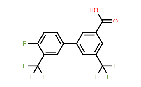 1261916-58-8 | 3-(4-Fluoro-3-trifluoromethylphenyl)-5-trifluoromethylbenzoic acid