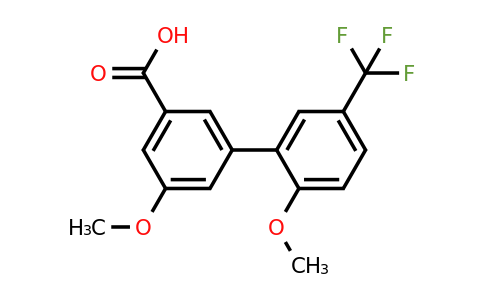 1261916-70-4 | 3-(2-Methoxy-5-trifluoromethylphenyl)-5-methoxybenzoic acid