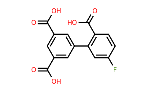 1261916-79-3 | 2-(3,5-Dicarboxyphenyl)-4-fluorobenzoic acid