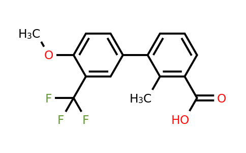 1261916-94-2 | 3-(4-Methoxy-3-trifluoromethylphenyl)-2-methylbenzoic acid