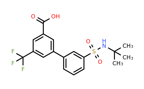 1261916-96-4 | 3-(3-t-Butylsulfamoylphenyl)-5-trifluoromethylbenzoic acid