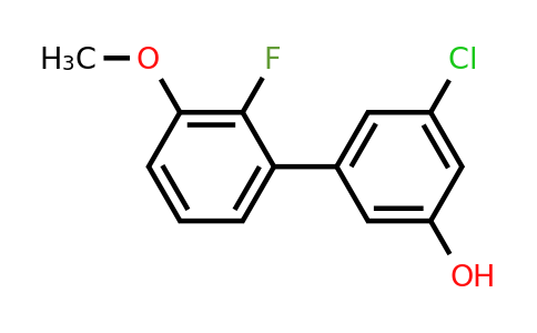 1261920-31-3 | 5-Chloro-2'-fluoro-3'-methoxy-[1,1'-biphenyl]-3-ol