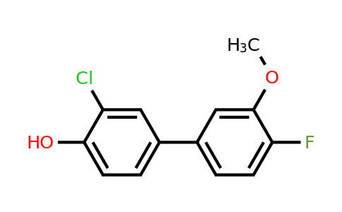1261920-40-4 | 3-Chloro-4'-fluoro-3'-methoxy-[1,1'-biphenyl]-4-ol