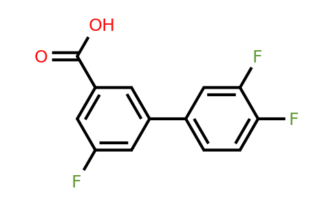 1261921-38-3 | 3-(3,4-Difluorophenyl)-5-fluorobenzoic acid