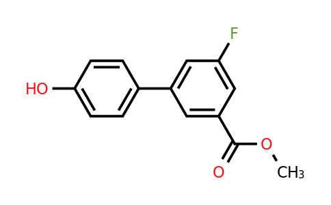 1261921-87-2 | Methyl 5-fluoro-4'-hydroxy-[1,1'-biphenyl]-3-carboxylate