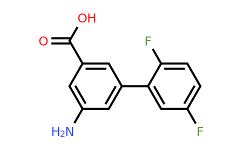 1261922-22-8 | 3-Amino-5-(2,5-difluorophenyl)benzoic acid
