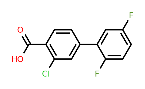 1261922-34-2 | 2-Chloro-4-(2,5-difluorophenyl)benzoic acid