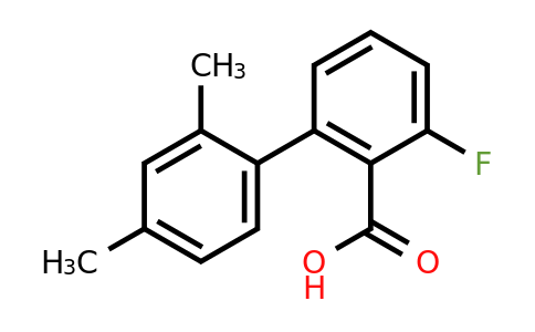 1261922-46-6 | 2-(2,4-Dimethylphenyl)-6-fluorobenzoic acid