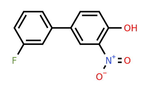 1261922-69-3 | 4-(3-Fluorophenyl)-2-nitrophenol
