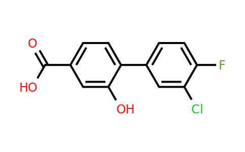 1261922-83-1 | 4-(3-Chloro-4-fluorophenyl)-3-hydroxybenzoic acid