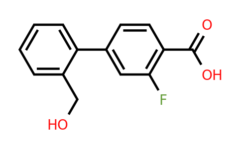 1261922-96-6 | 2-Fluoro-4-(2-hydroxymethylphenyl)benzoic acid