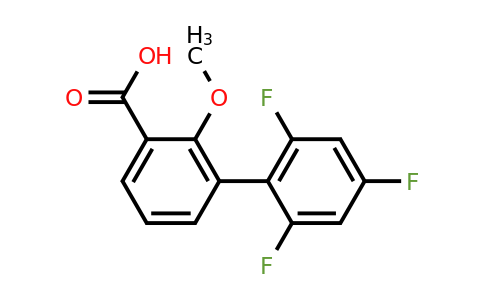 1261923-10-7 | 2-Methoxy-3-(2,4,6-trifluorophenyl)benzoic acid