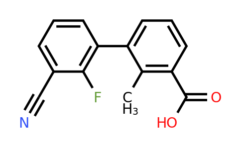 1261923-50-5 | 3-(3-Cyano-2-fluorophenyl)-2-methylbenzoic acid