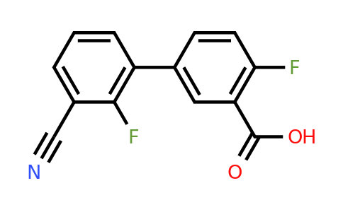 1261923-68-5 | 5-(3-Cyano-2-fluorophenyl)-2-fluorobenzoic acid