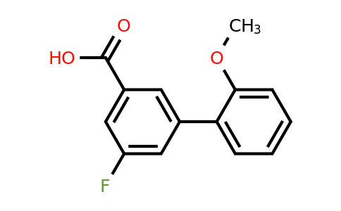 1261924-27-9 | 5-Fluoro-3-(2-methoxyphenyl)benzoic acid