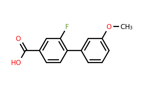 1261924-36-0 | 2-Fluoro-3'-methoxy-[1,1'-biphenyl]-4-carboxylic acid