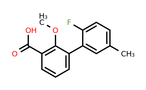1261925-25-0 | 3-(2-Fluoro-5-methylphenyl)-2-methoxybenzoic acid