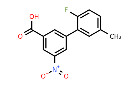 1261925-41-0 | 3-(2-Fluoro-5-methylphenyl)-5-nitrobenzoic acid