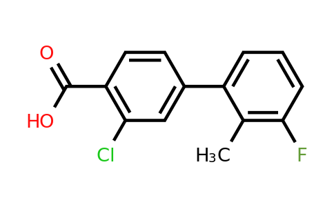 1261925-71-6 | 2-Chloro-4-(3-fluoro-2-methylphenyl)benzoic acid