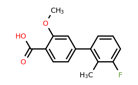 1261925-78-3 | 4-(3-Fluoro-2-methylphenyl)-2-methoxybenzoic acid