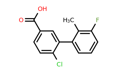 1261925-93-2 | 4-Chloro-3-(3-fluoro-2-methylphenyl)benzoic acid