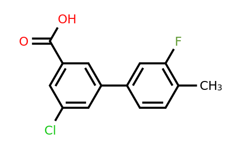 1261926-06-0 | 5-Chloro-3-(3-fluoro-4-methylphenyl)benzoic acid