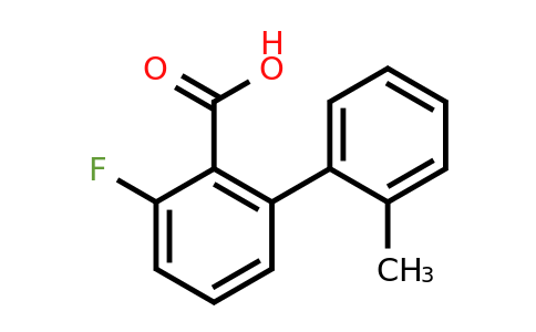 1261926-33-3 | 6-Fluoro-2-(2-methylphenyl)benzoic acid