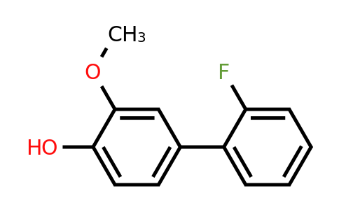 1261926-34-4 | 4-(2-Fluorophenyl)-2-methoxyphenol