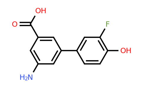 1261926-66-2 | 3-Amino-5-(3-fluoro-4-hydroxyphenyl)benzoic acid