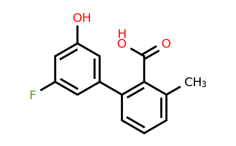 1261927-24-5 | 2-(3-Fluoro-5-hydroxyphenyl)-6-methylbenzoic acid
