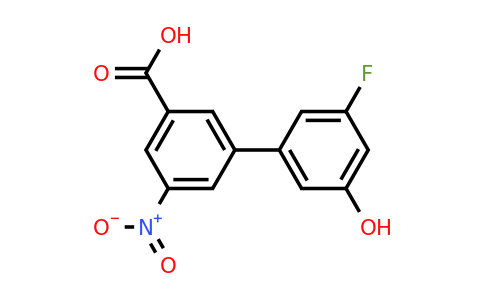 1261927-41-6 | 3-(3-Fluoro-5-hydroxyphenyl)-5-nitrobenzoic acid