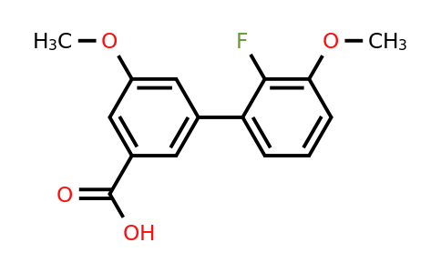1261927-44-9 | 3-(2-Fluoro-3-methoxyphenyl)-5-methoxybenzoic acid