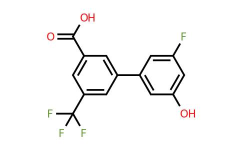 1261927-46-1 | 3-(3-Fluoro-5-hydroxyphenyl)-5-trifluoromethylbenzoic acid