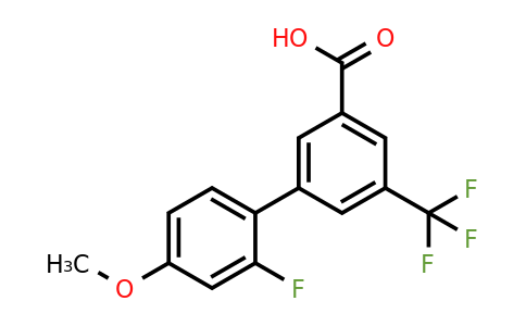 1261927-70-1 | 3-(2-Fluoro-4-methoxyphenyl)-5-trifluoromethylbenzoic acid