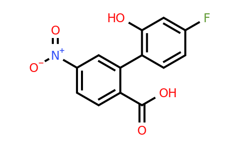 1261927-71-2 | 2-(4-Fluoro-2-hydroxyphenyl)-4-nitrobenzoic acid