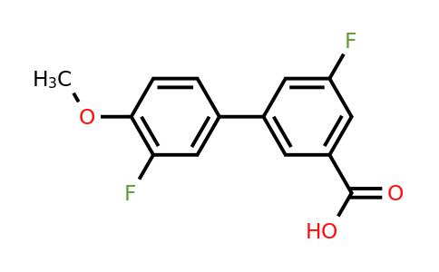 1261927-88-1 | 5-Fluoro-3-(3-fluoro-4-methoxyphenyl)benzoic acid