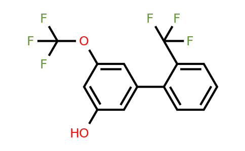 1261927-93-8 | 5-(2-Trifluoromethylphenyl)-3-trifluoromethoxyphenol