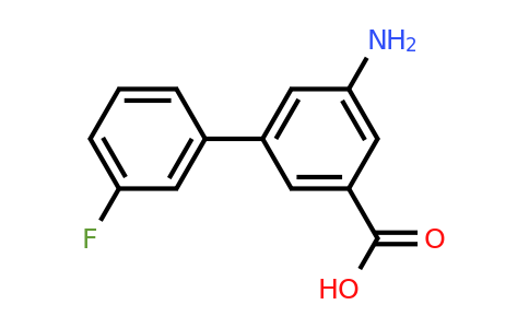 1261927-95-0 | 3-Amino-5-(3-fluorophenyl)benzoic acid