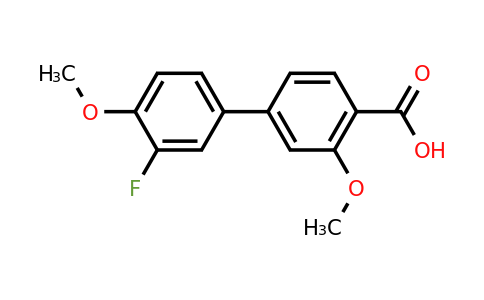 1261928-05-5 | 4-(3-Fluoro-4-methoxyphenyl)-2-methoxybenzoic acid