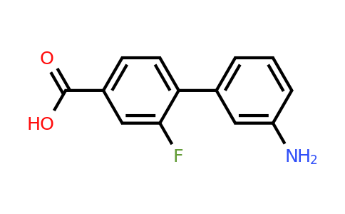 1261928-51-1 | 4-(3-Aminophenyl)-3-fluorobenzoic acid